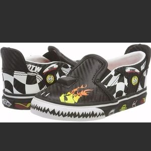 New Vans Racer slip-on toddler 4.5 Black